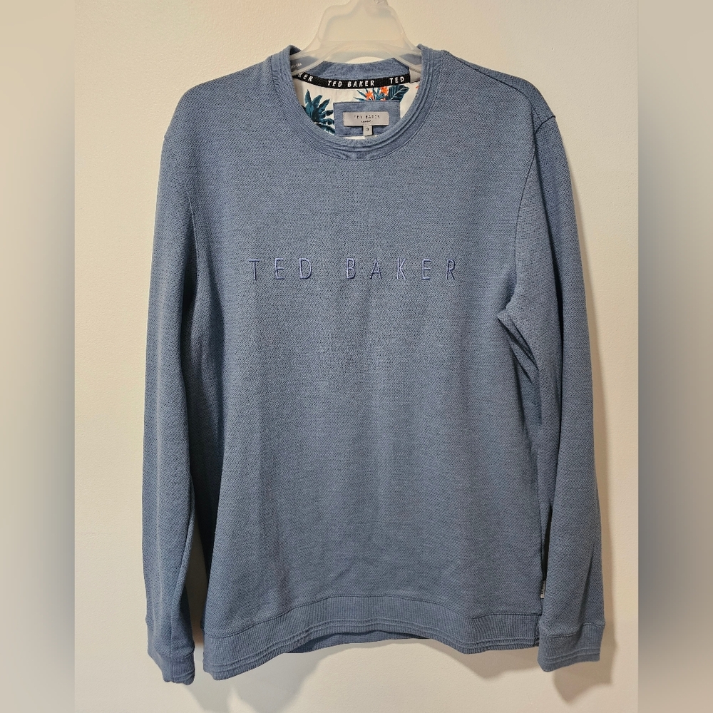 Ted Baker Heathered Crew Neck Sweater